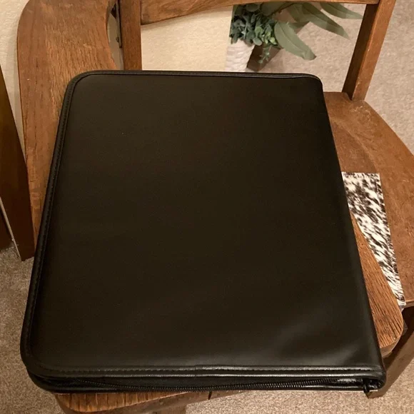 Hair on Hide (HOH)/Leather Binder & Merrick's HOH/Leather Address Book Bundle - Picture 5 of 15